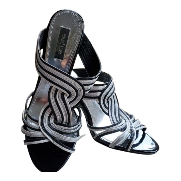 NEW House Black Market Jasper High Heel Sandals SZ 8. WHBM Heeled Sandals - Picture 10 of 11